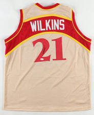 Dominique Wilkins Signed Jersey Inscribed "HOF 06" (Beckett)