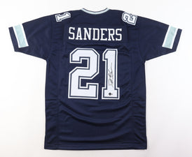 Deion Sanders Signed Jersey (Beckett)