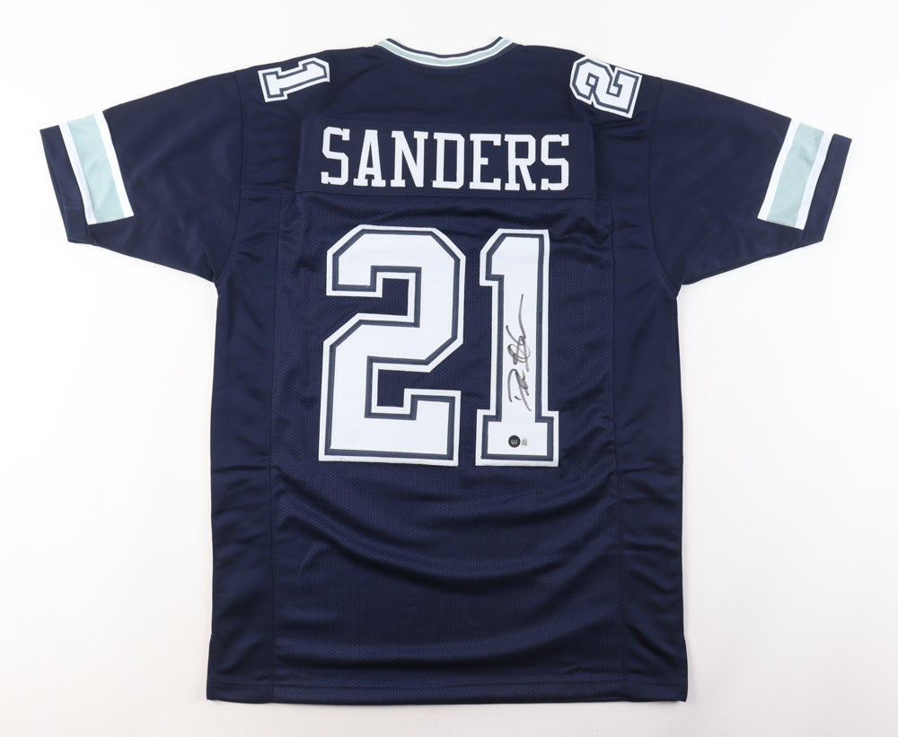 Deion Sanders Signed Jersey (Beckett)