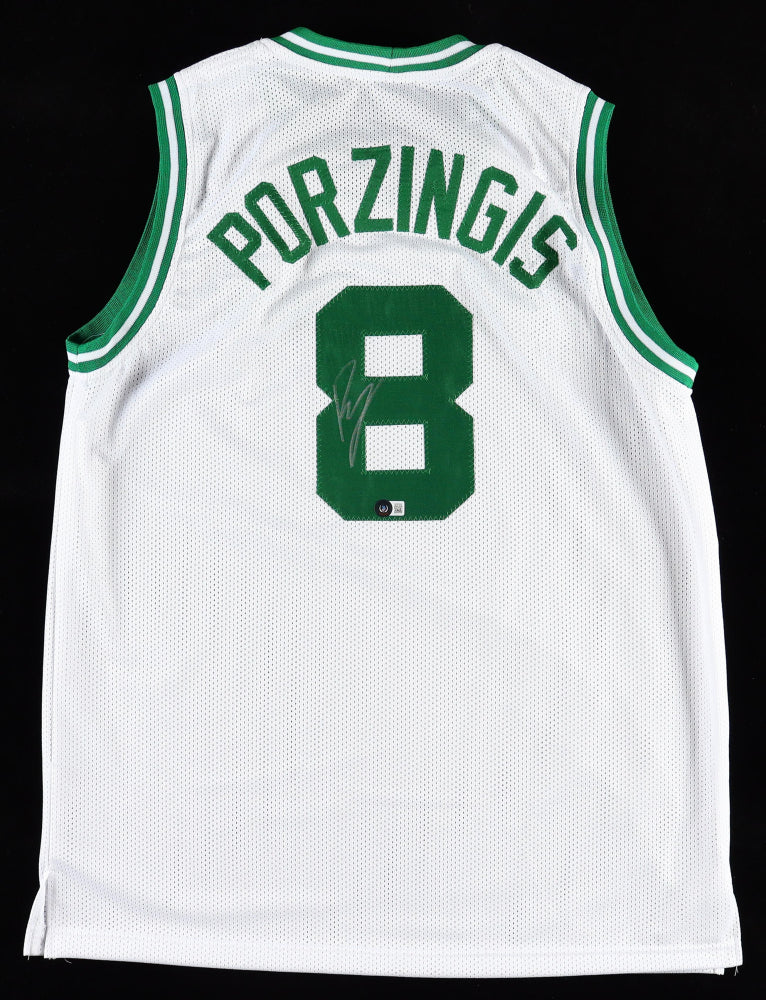 Kristaps Porzingis Signed Jersey (Beckett)