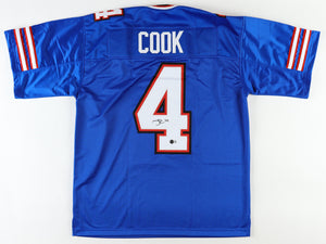 James Cook Signed Jersey (Beckett)
