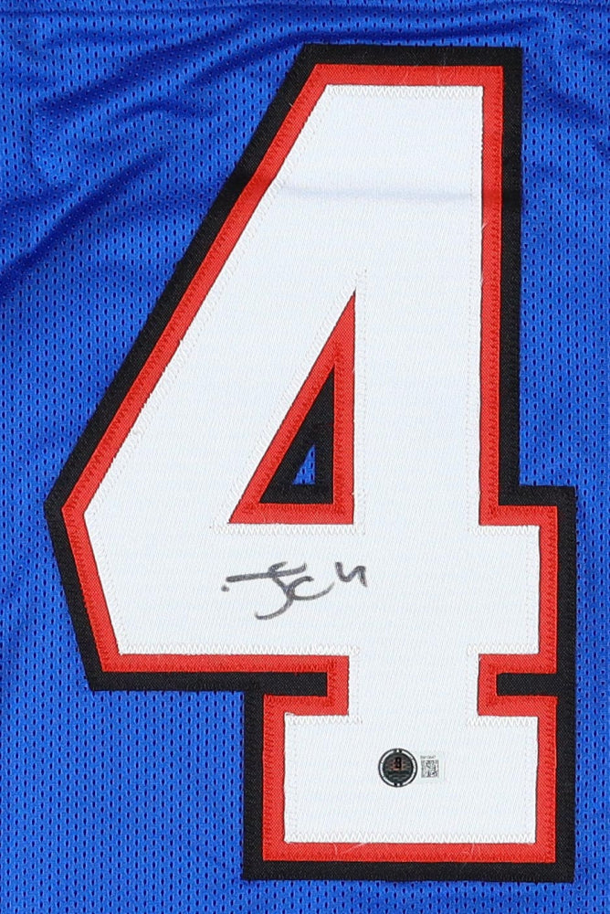 James Cook Signed Jersey (Beckett)