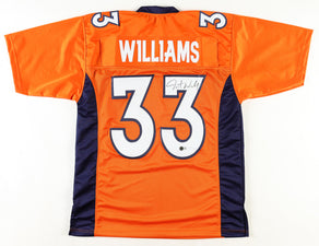 Javonte Williams Signed Jersey (Beckett)