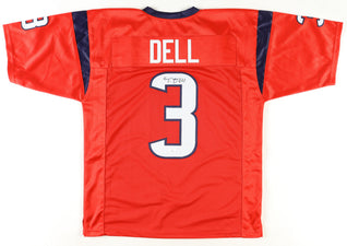 Tank Dell Signed Jersey (JSA)