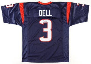 Tank Dell Signed Jersey (JSA)