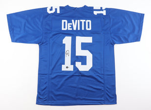 Tommy DeVito Signed Jersey (Beckett)
