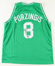 Kristaps Porzingis Signed Jersey (Beckett)