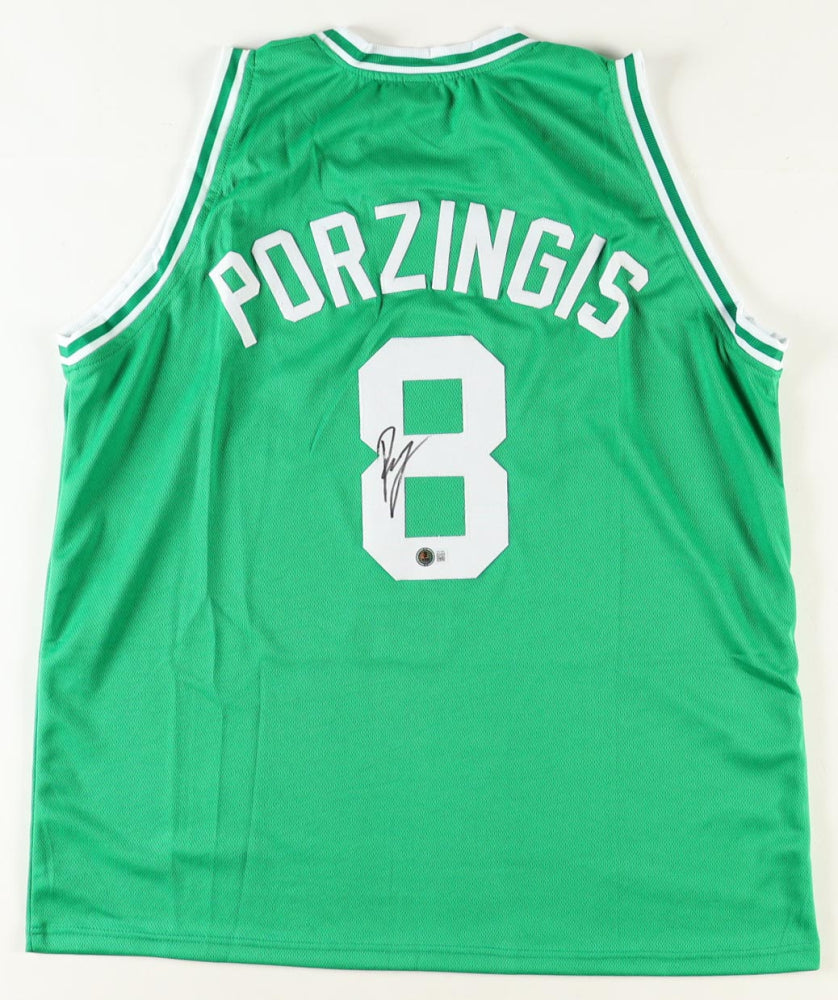 Kristaps Porzingis Signed Jersey (Beckett)
