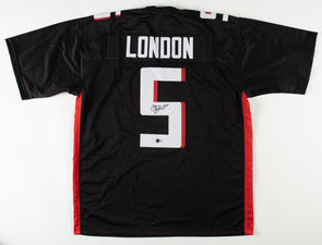 Drake London Signed Jersey (Beckett)