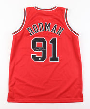Dennis Rodman Signed Jersey (Beckett)