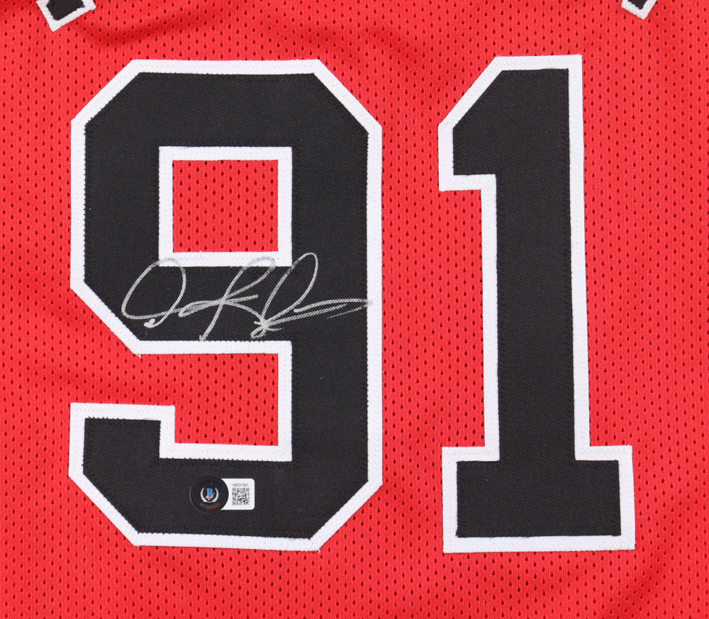 Dennis Rodman Signed Jersey (Beckett)