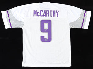 J.J. McCarthy Signed Jersey (Beckett)