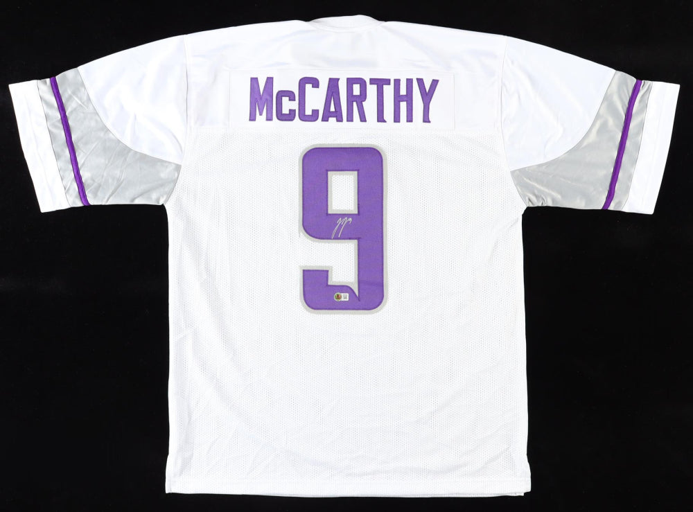 J.J. McCarthy Signed Jersey (Beckett)