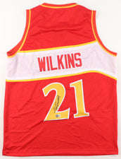 Dominique Wilkins Signed Jersey (JSA)