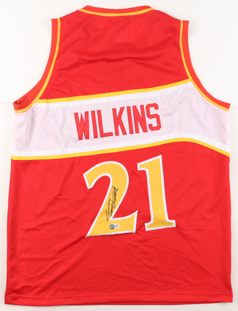 Dominique Wilkins Signed Jersey (JSA)