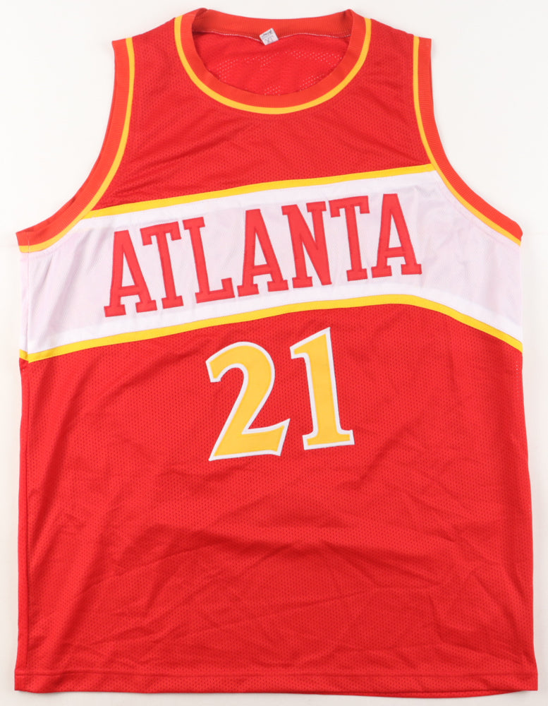 Dominique Wilkins Signed Jersey (JSA)