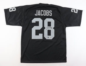 Josh Jacobs Signed Jersey (Beckett)