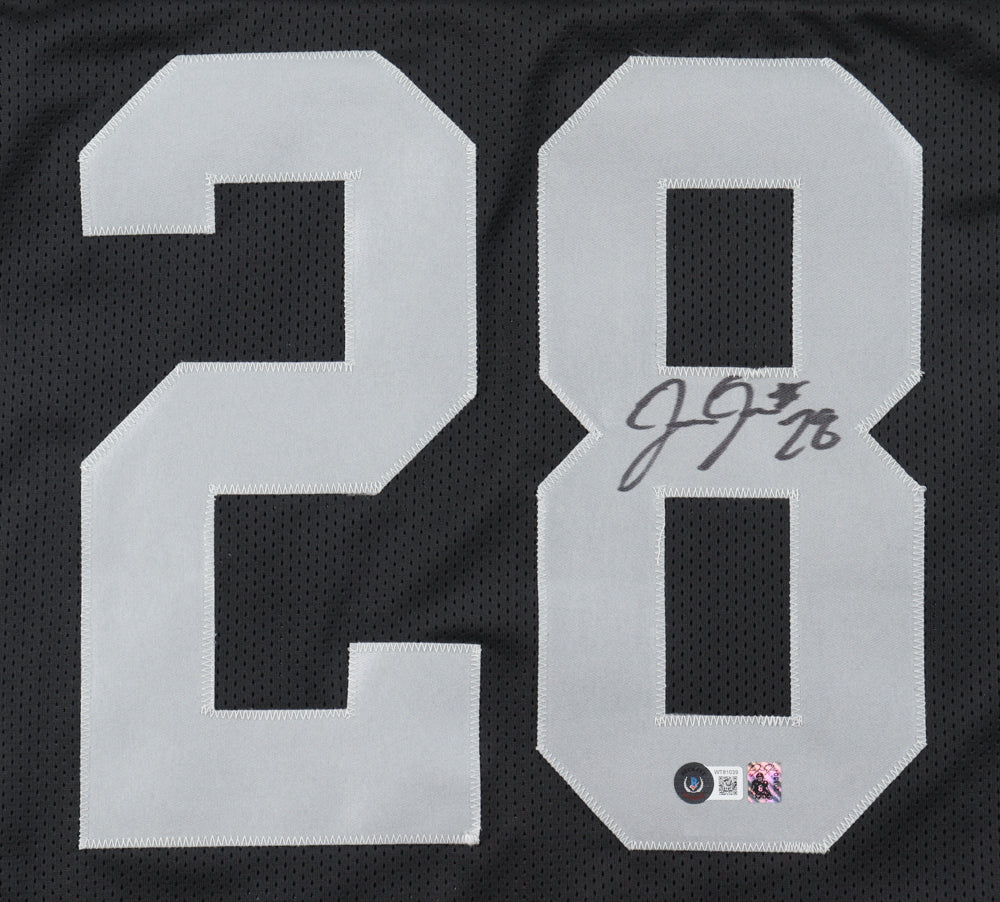 Josh Jacobs Signed Jersey (Beckett)