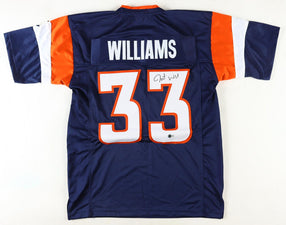 Javonte Williams Signed Jersey (Beckett)