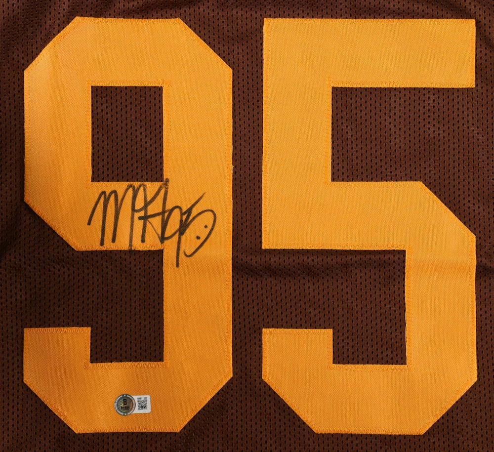 Myles Garrett Signed Jersey (Beckett)