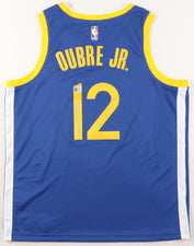 Kelly Oubre Jr. Signed Warriors Jersey (Beckett)