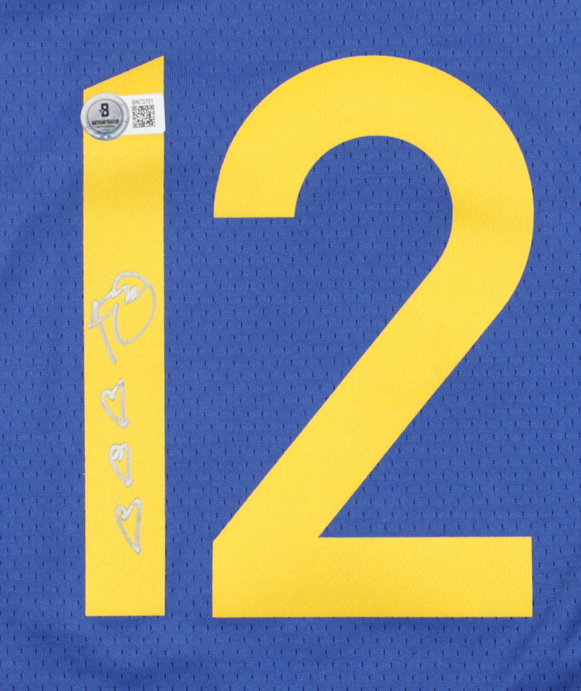 Kelly Oubre Jr. Signed Warriors Jersey (Beckett)