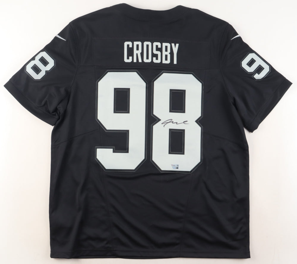 Maxx Crosby Signed Raiders Jersey (Fanatics)