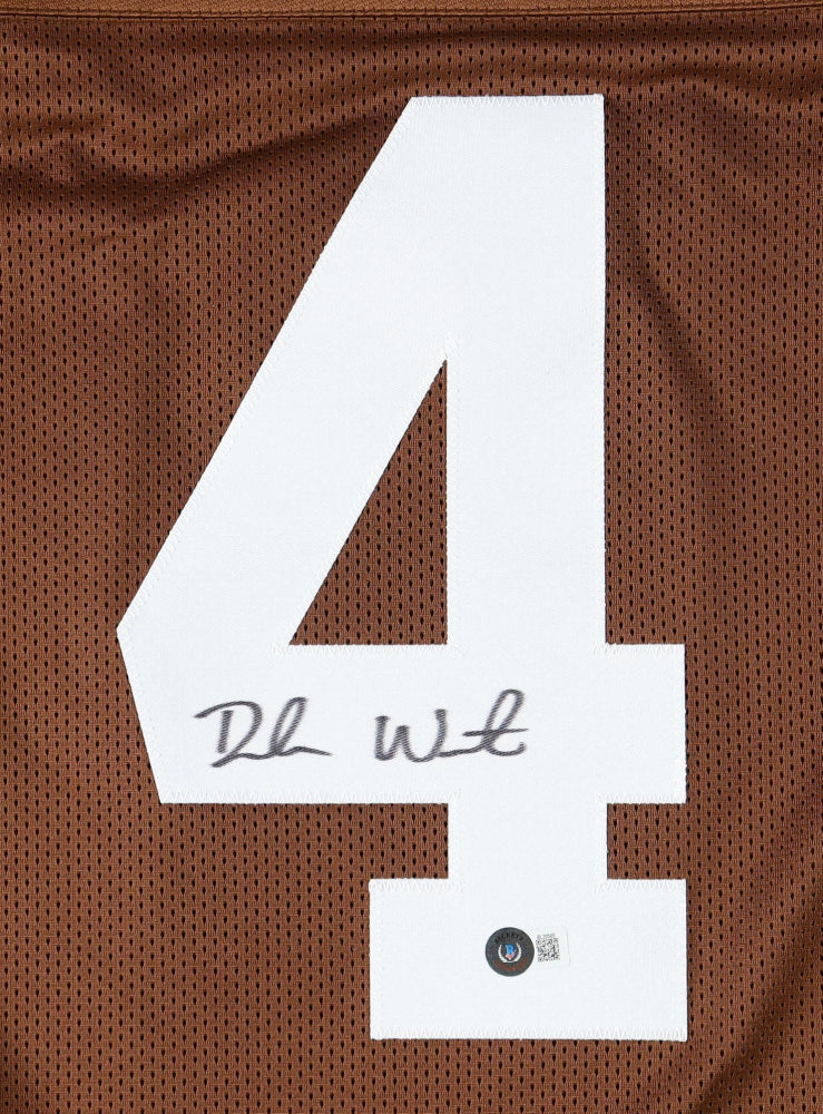 Deshaun Watson Signed Jersey (Beckett)
