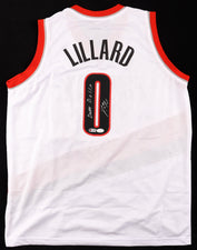 Damian Lillard Signed Jersey Inscribed "Dame D.O.L.L.A" (JSA & Lillard Authenticated)