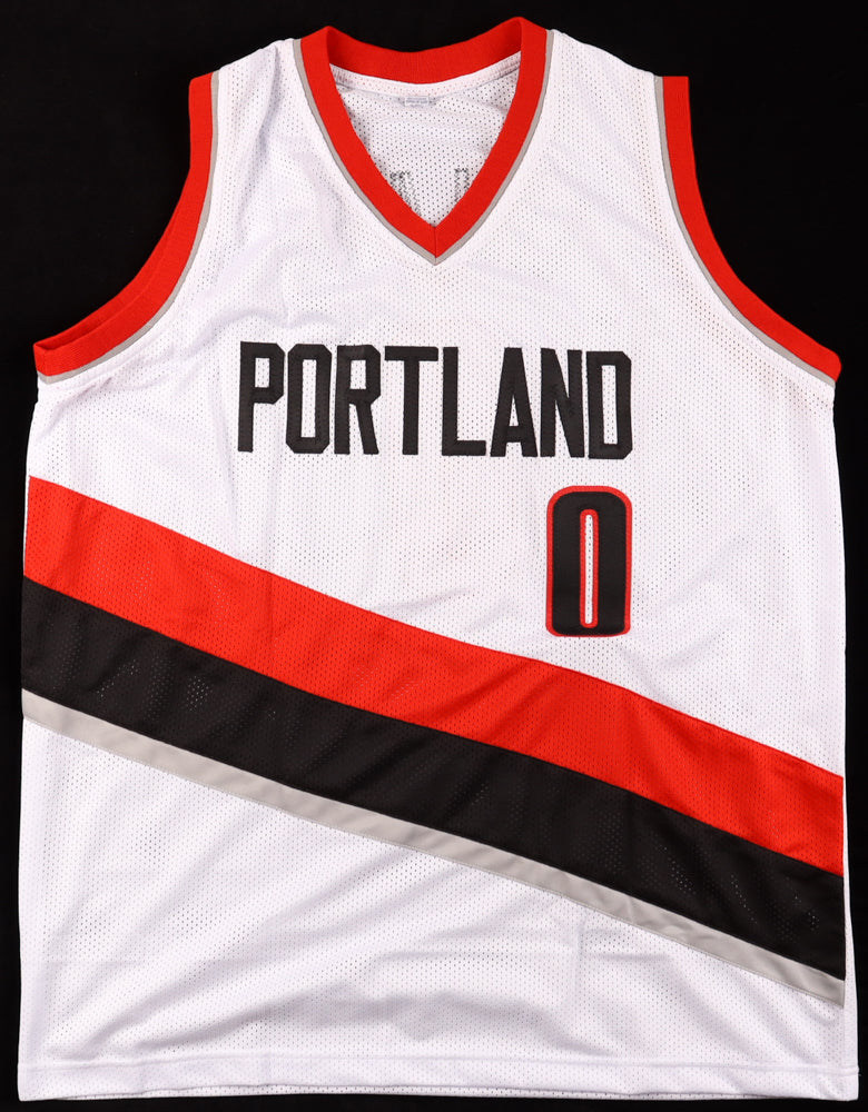 Damian Lillard Signed Jersey Inscribed "Dame D.O.L.L.A" (JSA & Lillard Authenticated)