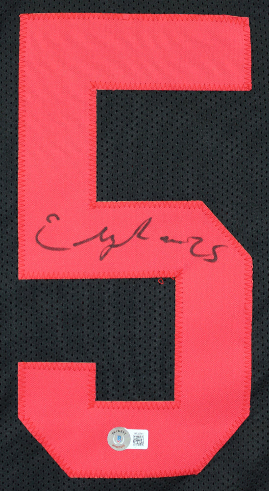 Elijah Mitchell Signed Jersey (Beckett)