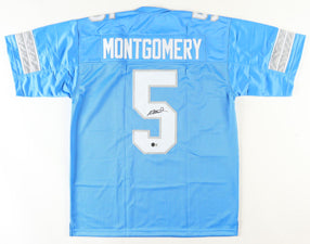 David Montgomery Signed Jersey (Beckett)
