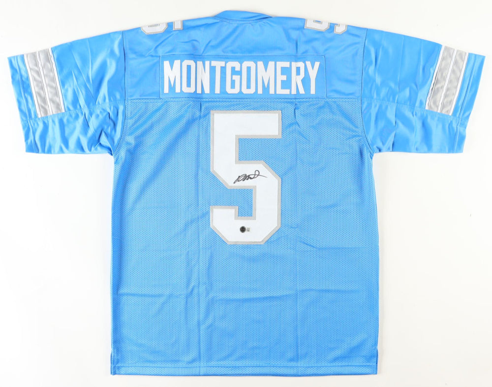 David Montgomery Signed Jersey (Beckett)