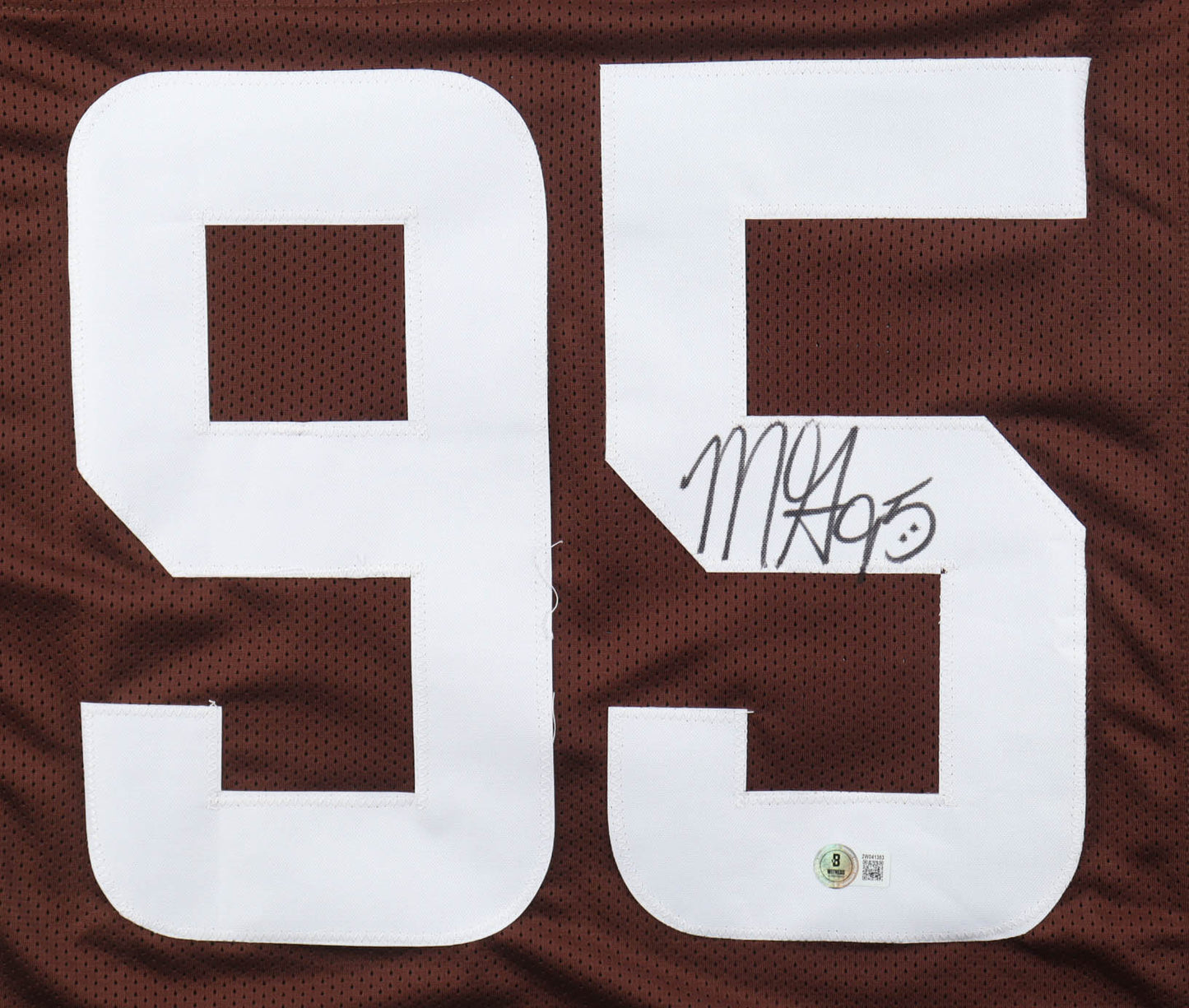 Myles Garrett Signed Jersey (Beckett)