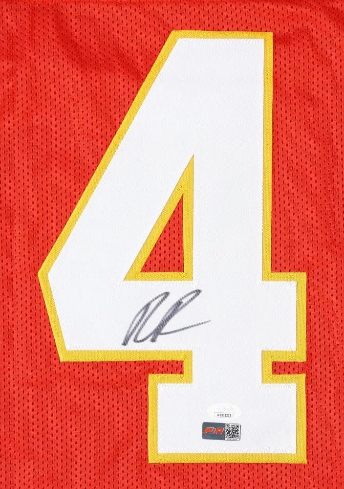 RaShee Rice Signed Jersey (JSA)