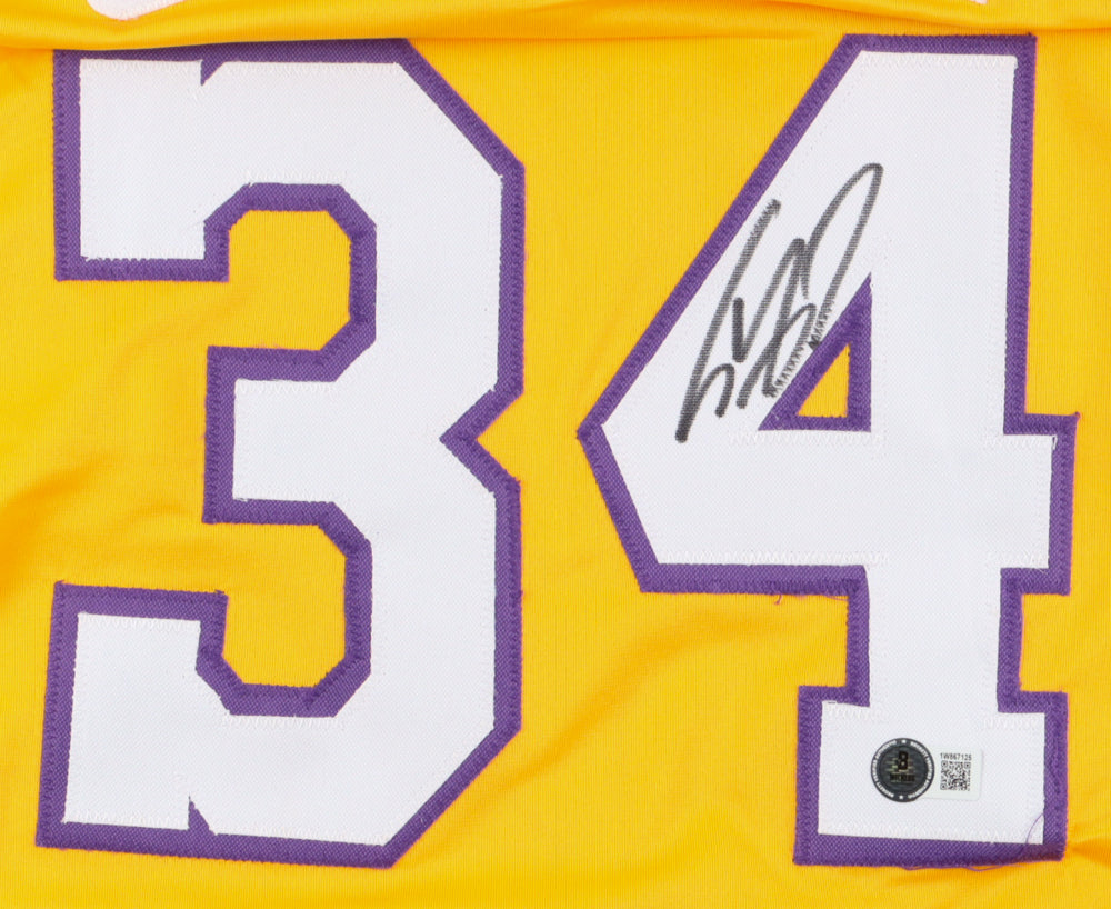 Shaquille O'Neal Signed Jersey (Beckett)