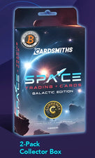 Cardsmiths SPACE Trading + Cards Galactic Edition 2-Pack Collector Box