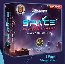 Cardsmiths SPACE Trading + Cards Galactic Edition 8-Pack Mega Box